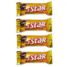 Cadbury 5 Star Chocolate - Pack of 4
